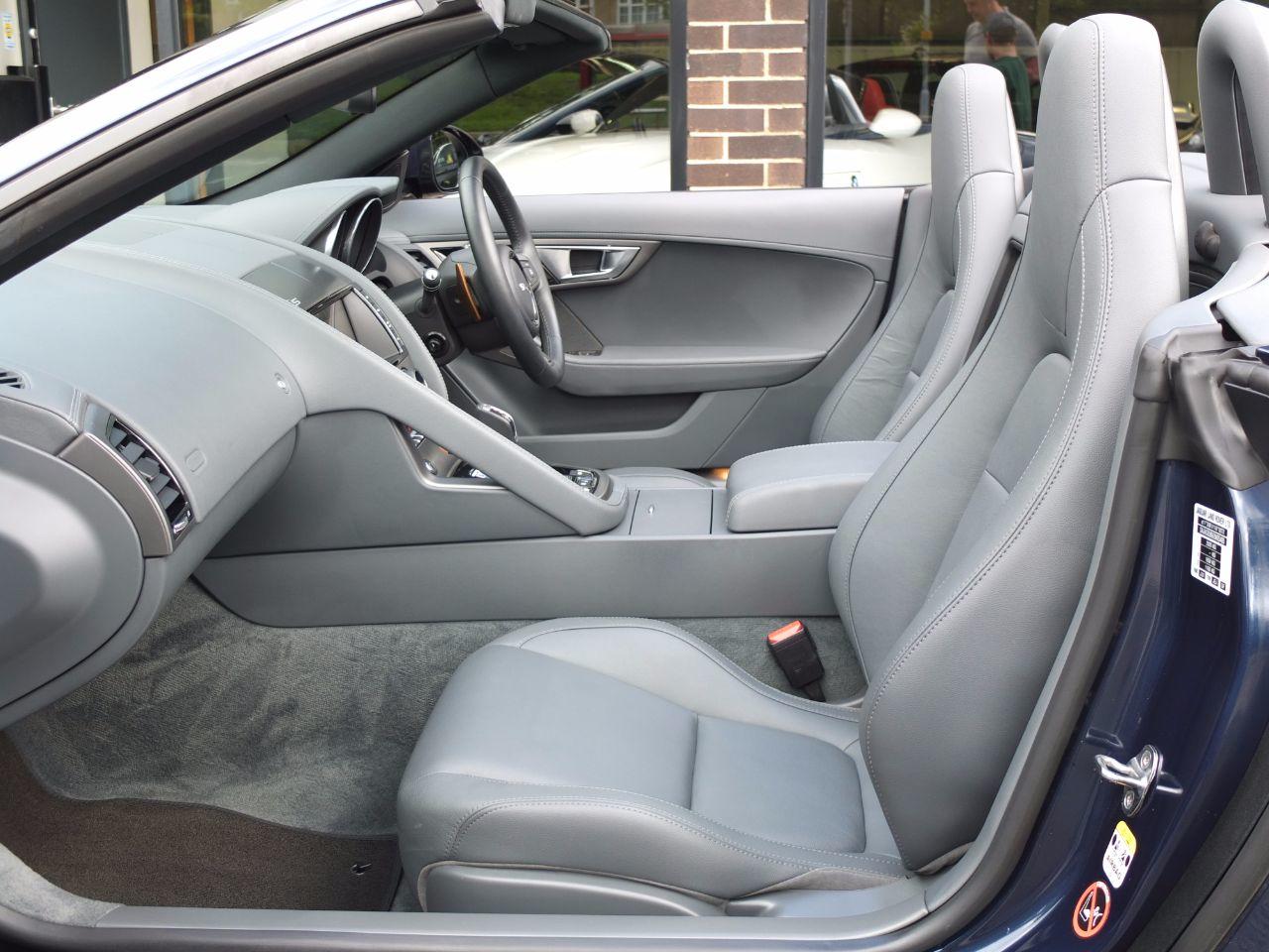 Jaguar F-type Convertible 3.0 Supercharged V6 S Quickshift Auto 380ps +++Spec Convertible Petrol Indigo Blue Pearlescent