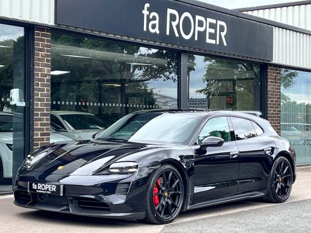 Porsche Taycan 0.0 Sport Turismo GTS Performance Plus 93.4kWh 4WD Auto 598ps Estate Electric Jet Black Metallic