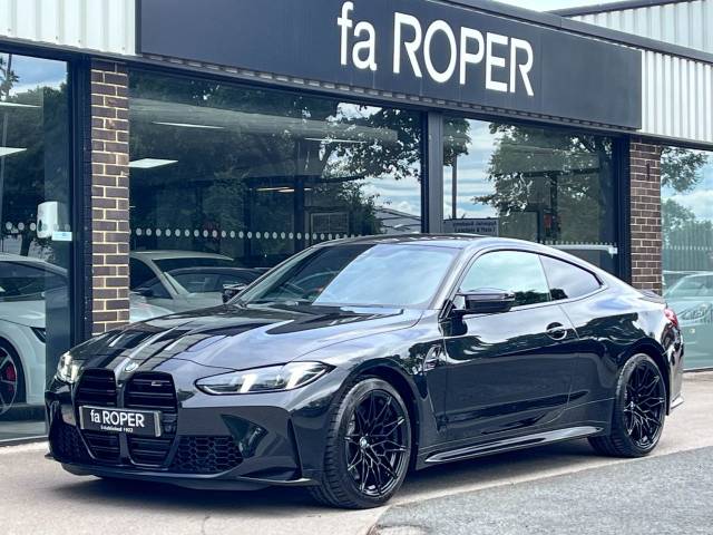 BMW M4 Coupe 3.0 BiTurbo Competition xDrive M Steptronic 530ps Coupe Petrol Black Sapphire Metallic