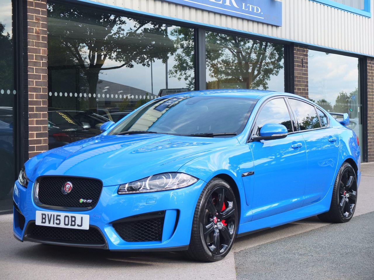 Jaguar XF 5.0 V8 Supercharged XFR-S Auto 550ps Saloon Petrol Ultra Blue MetallicJaguar XF 5.0 V8 Supercharged XFR-S Auto 550ps Saloon Petrol Ultra Blue Metallic at fa Roper Ltd Bradford