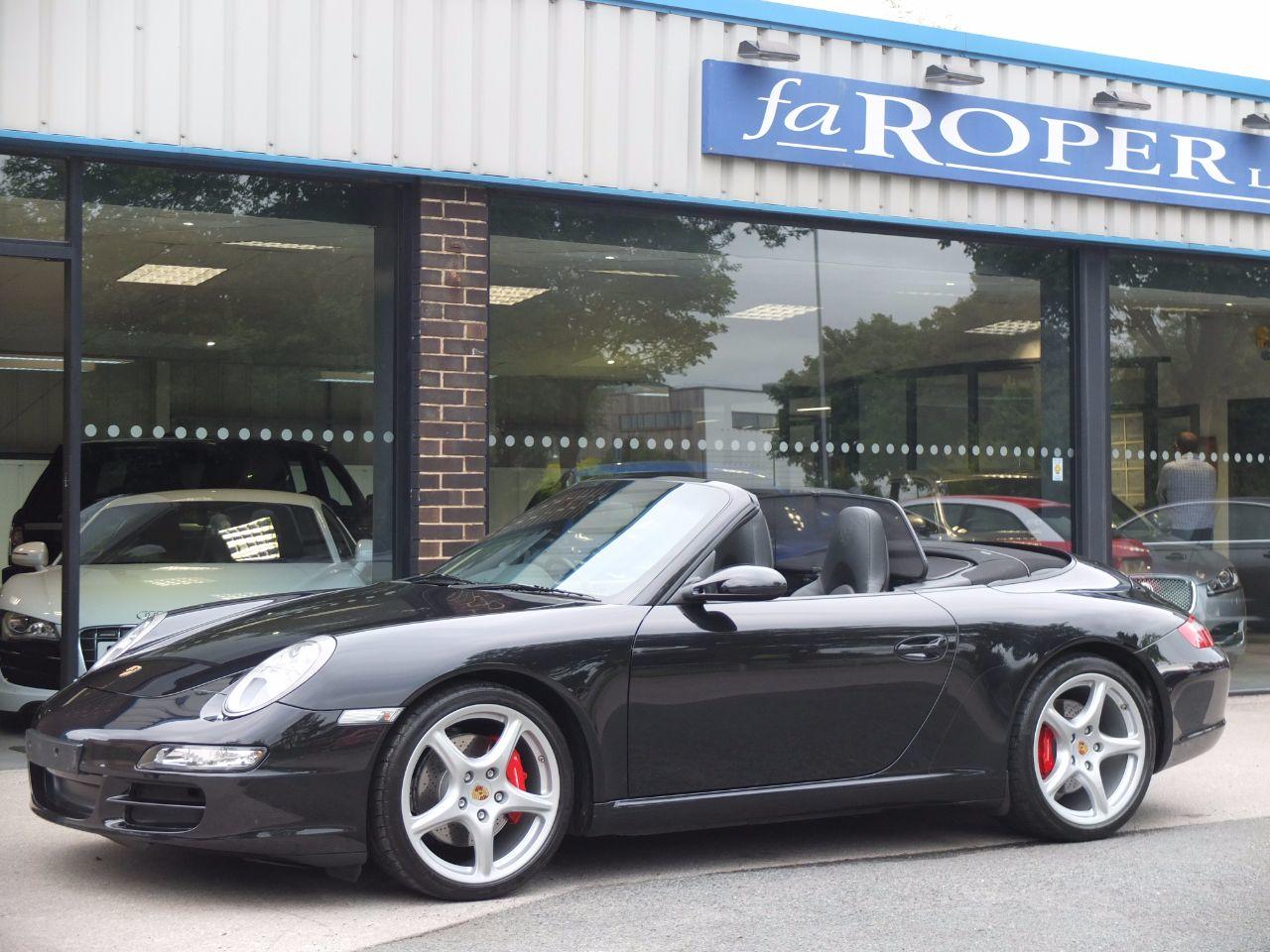 Porsche 911 997 Carrera 3.8 S Cabriolet Convertible Petrol Basalt Black Metallic