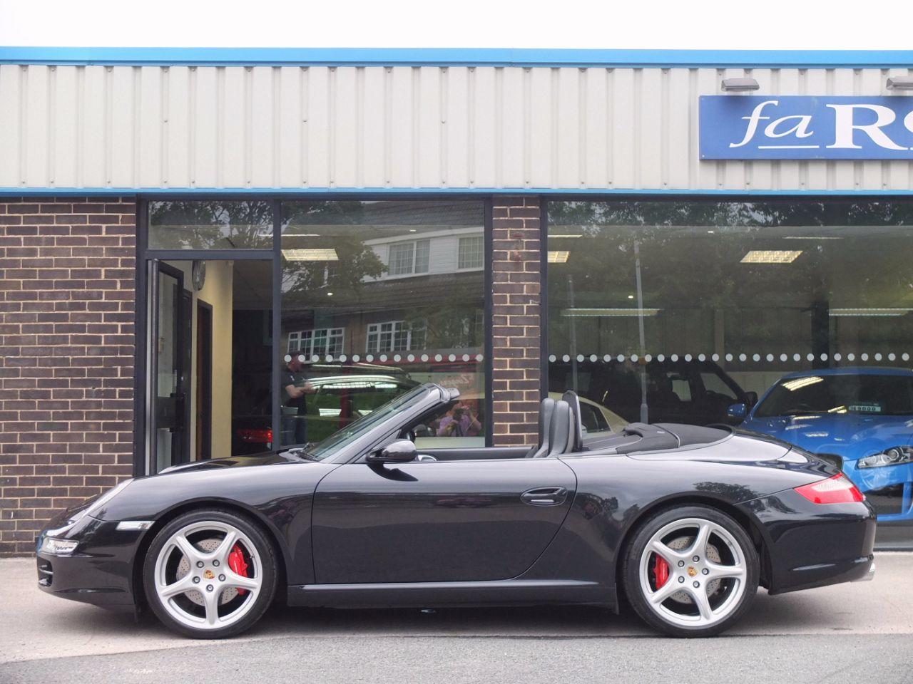 Porsche 911 997 Carrera 3.8 S Cabriolet Convertible Petrol Basalt Black Metallic