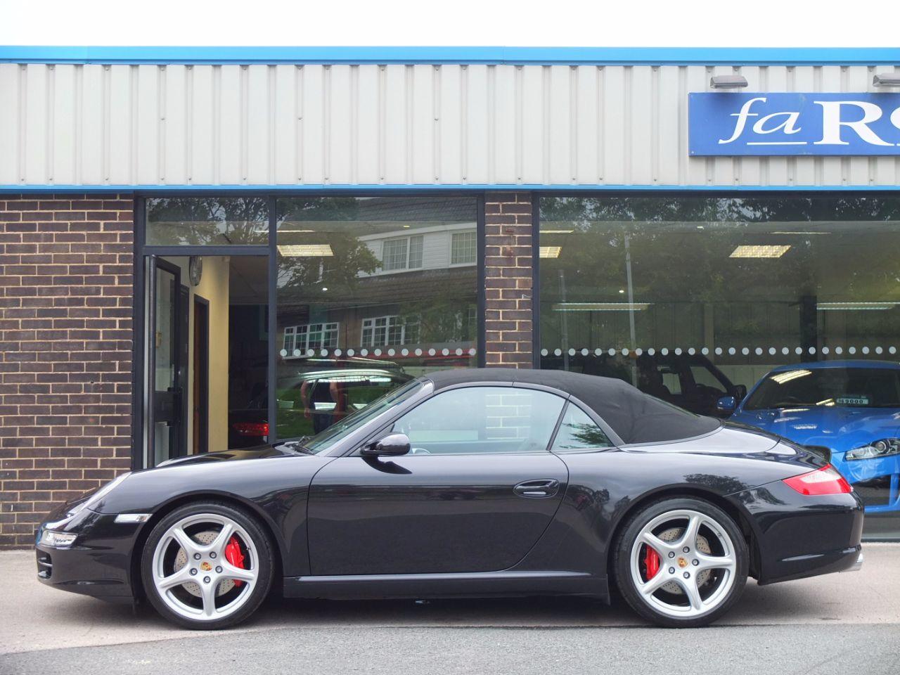 Porsche 911 997 Carrera 3.8 S Cabriolet Convertible Petrol Basalt Black Metallic