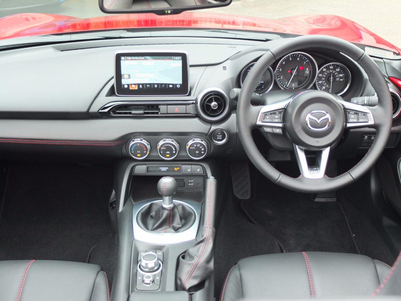 Mazda MX-5 1.5 Sport Nav Convertible Petrol Soul Red Metallic