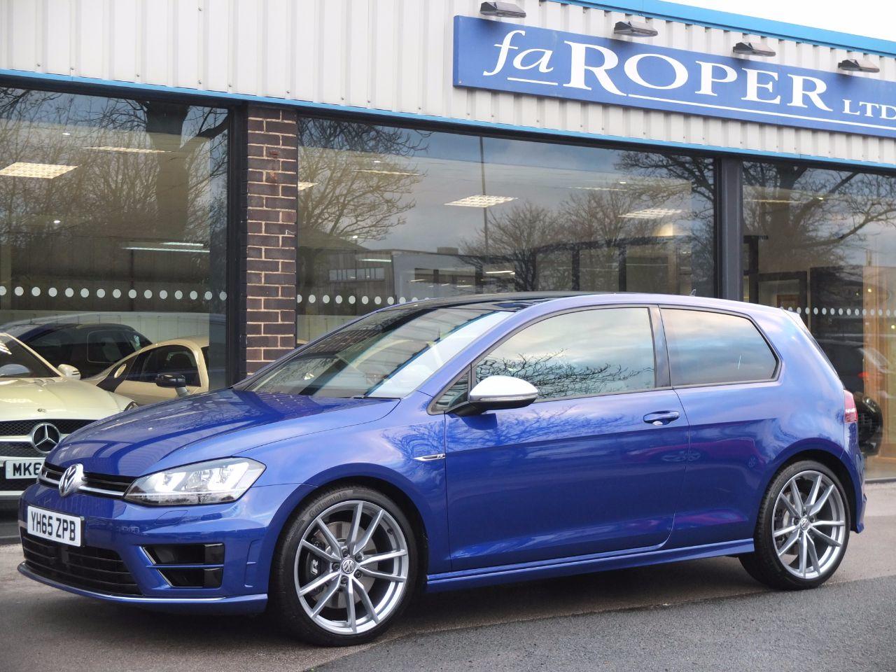 Volkswagen Golf 2.0 TSI 300ps R 4MOTION 3 door Hatchback Petrol Lapiz Blue Metallic