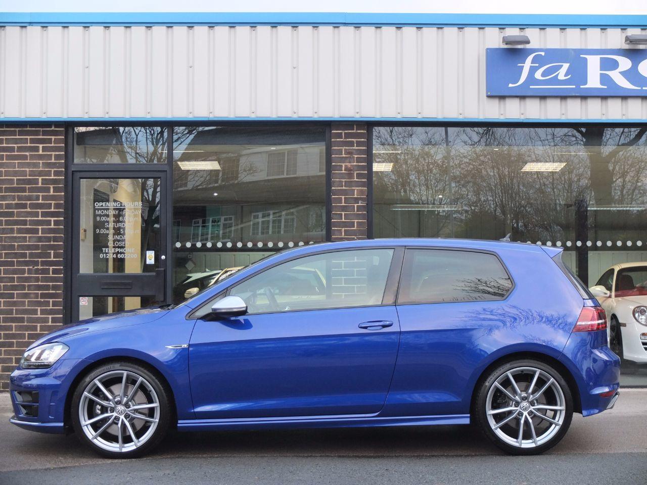 Volkswagen Golf 2.0 TSI 300ps R 4MOTION 3 door Hatchback Petrol Lapiz Blue Metallic