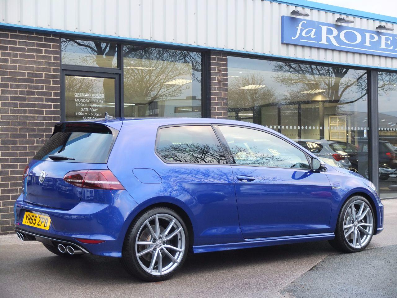 Volkswagen Golf 2.0 TSI 300ps R 4MOTION 3 door Hatchback Petrol Lapiz Blue Metallic