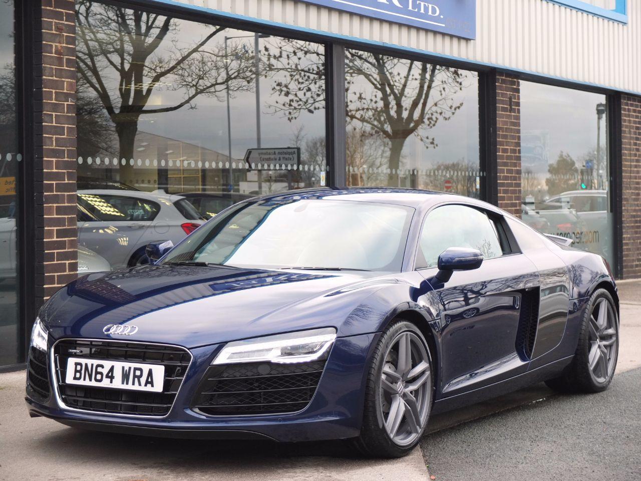 Audi R8 4.2 FSI V8 quattro S-Tronic 430ps Coupe Petrol Estoril Blue Metallic