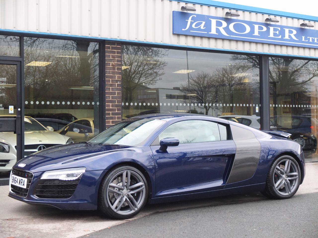 Audi R8 4.2 FSI V8 quattro S-Tronic 430ps Coupe Petrol Estoril Blue Metallic