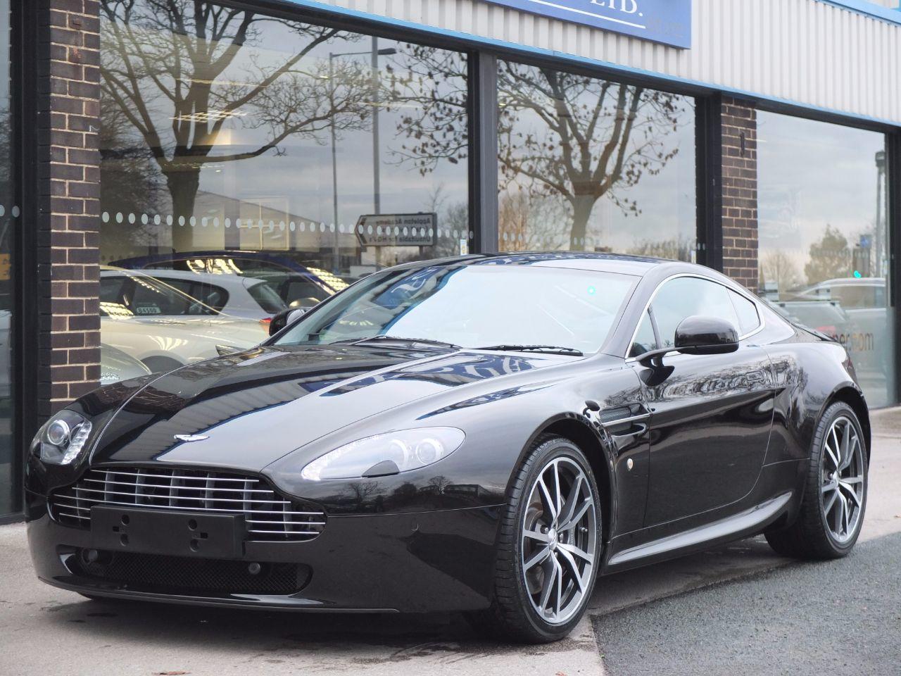 Aston Martin Vantage VANTAGE V8 4.7 Coupe Petrol Onyx Black MetallicAston Martin Vantage VANTAGE V8 4.7 Coupe Petrol Onyx Black Metallic at fa Roper Ltd Bradford