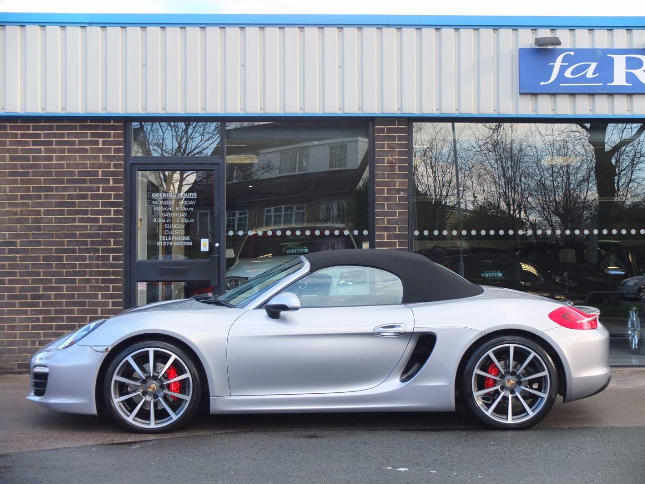 Porsche Boxster 3.4 S PDK Convertible Petrol Gt Silver Metallic