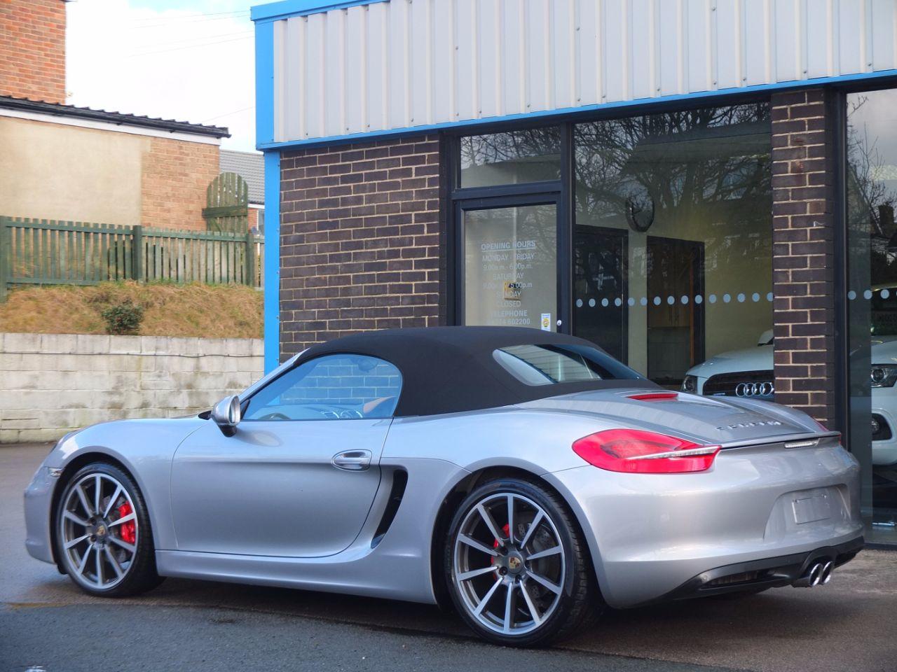 Porsche Boxster 3.4 S PDK Convertible Petrol Gt Silver Metallic