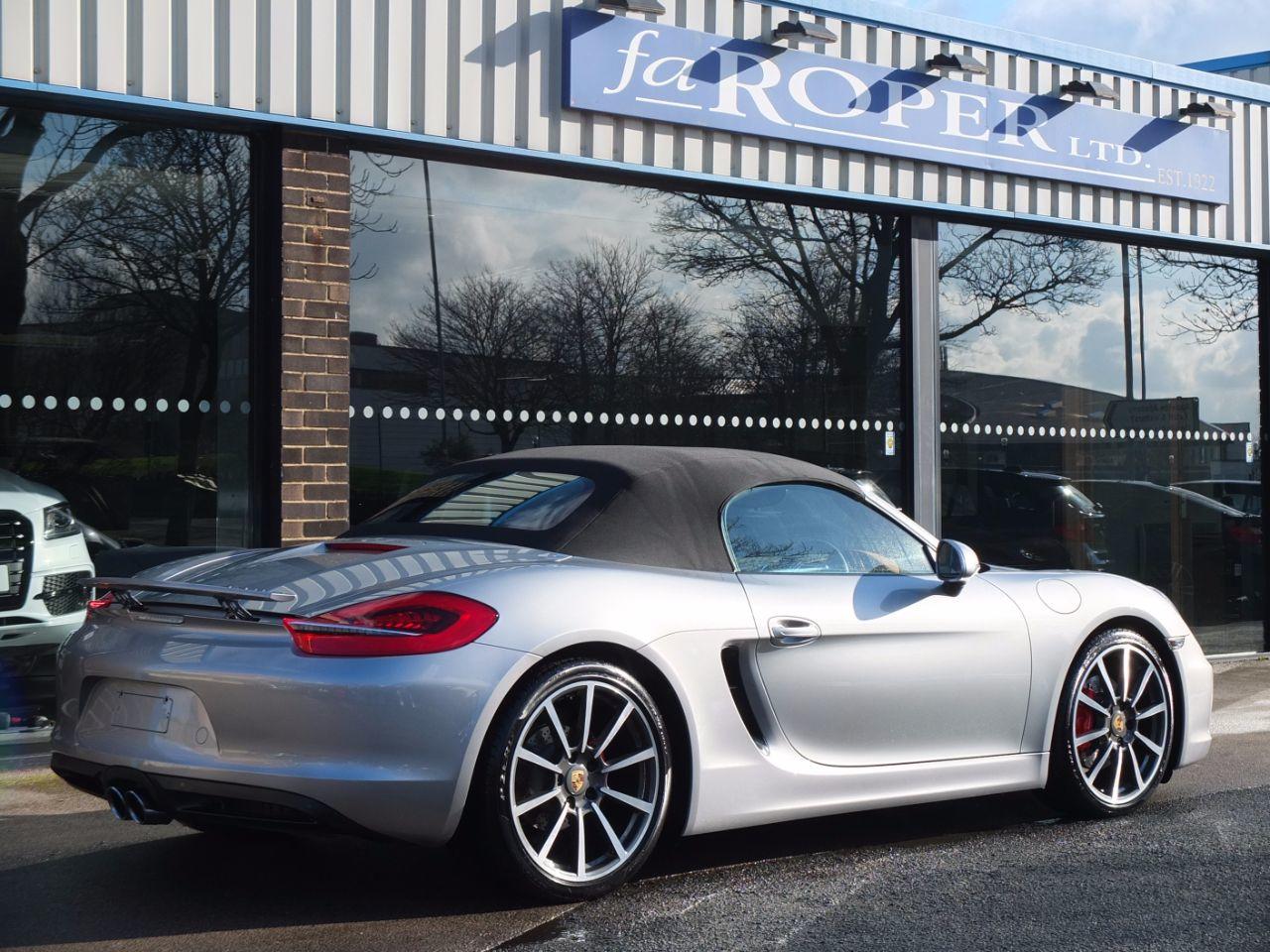 Porsche Boxster 3.4 S PDK Convertible Petrol Gt Silver Metallic