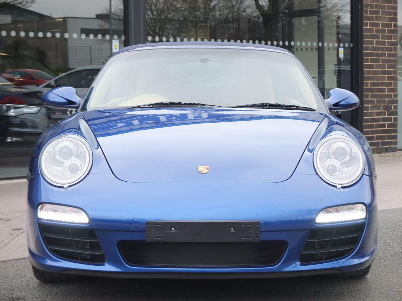 Porsche 911 Carrera 3.8 S Cabriolet (997 Gen II) Convertible Petrol Aqua Blue Metallic