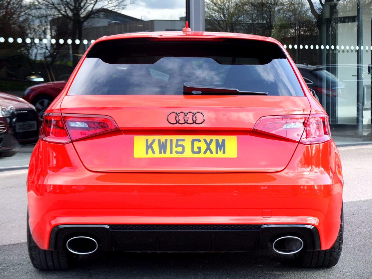 Audi RS3 2.5 TFSI RS 3 quattro S tronic (MRC 458bhp) Hatchback Petrol Catalunya Red