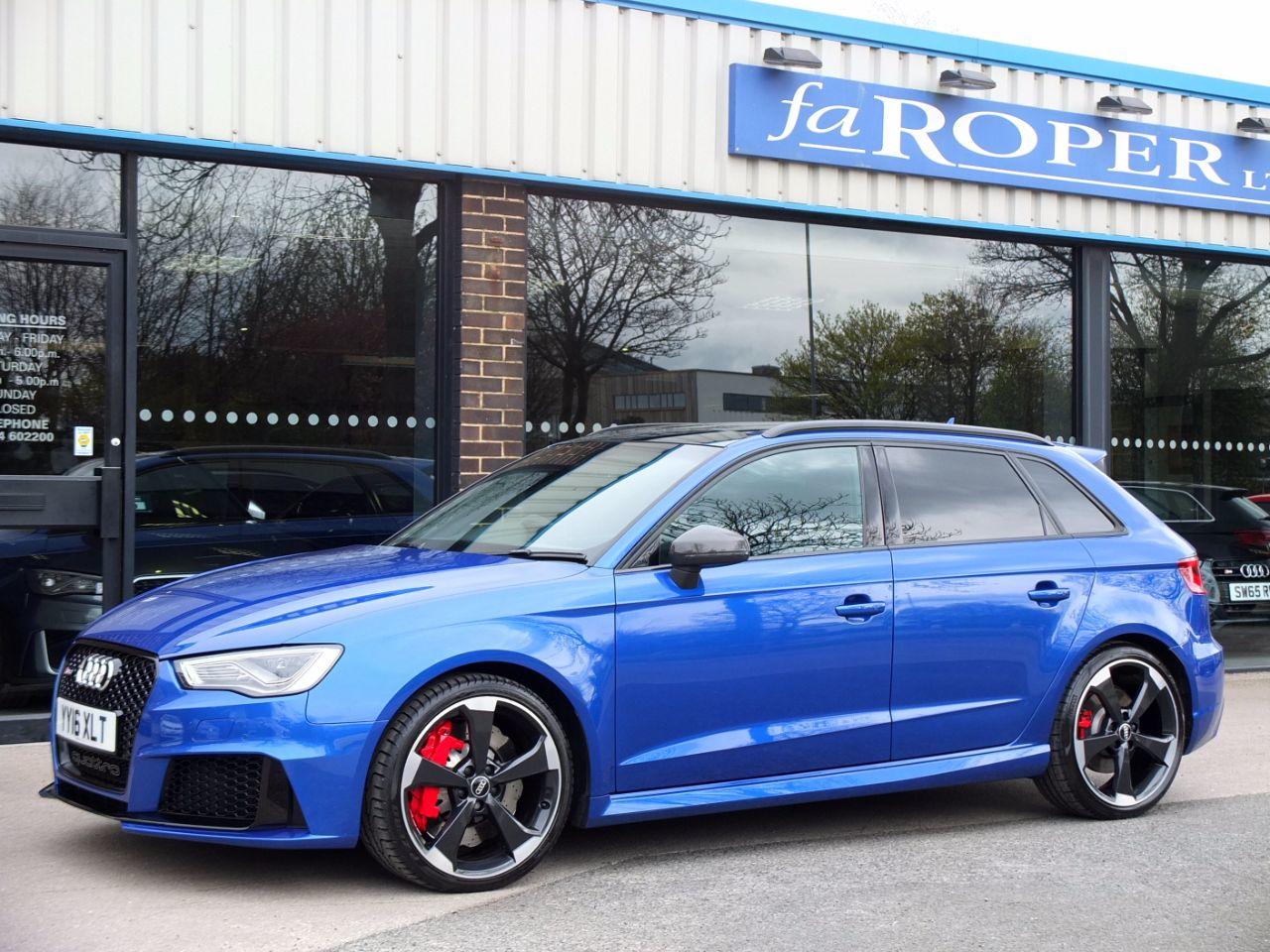 Audi RS3 2.5 TFSI RS 3 quattro S tronic Hatchback Petrol Sepang Blue Metallic