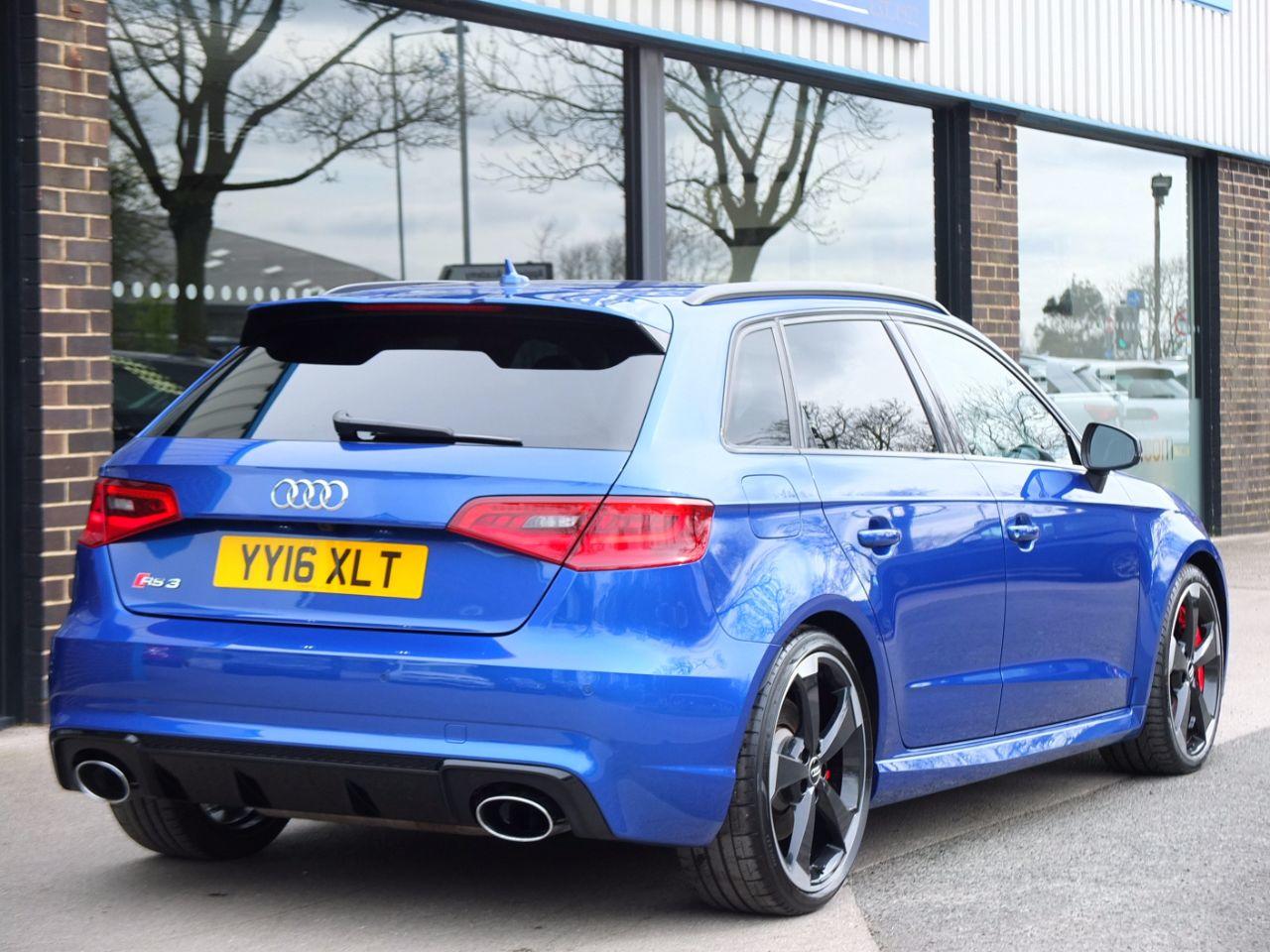 Audi RS3 2.5 TFSI RS 3 quattro S tronic Hatchback Petrol Sepang Blue Metallic