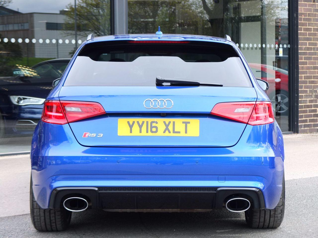 Audi RS3 2.5 TFSI RS 3 quattro S tronic Hatchback Petrol Sepang Blue Metallic