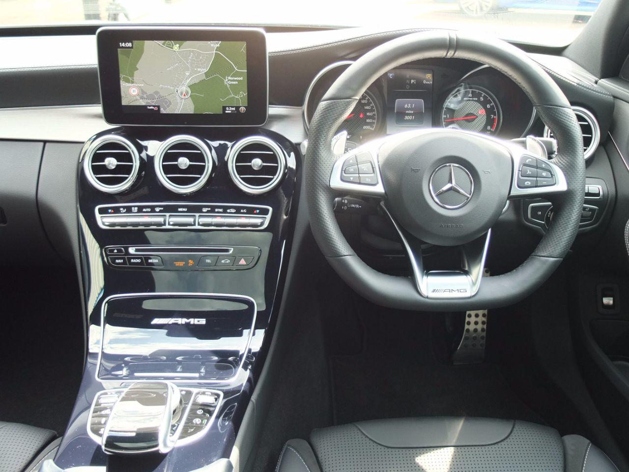 Mercedes-Benz C Class C63 AMG 4.0 V8 Twin Turbo Premium Estate Auto Estate Petrol Palladium Silver Metallic