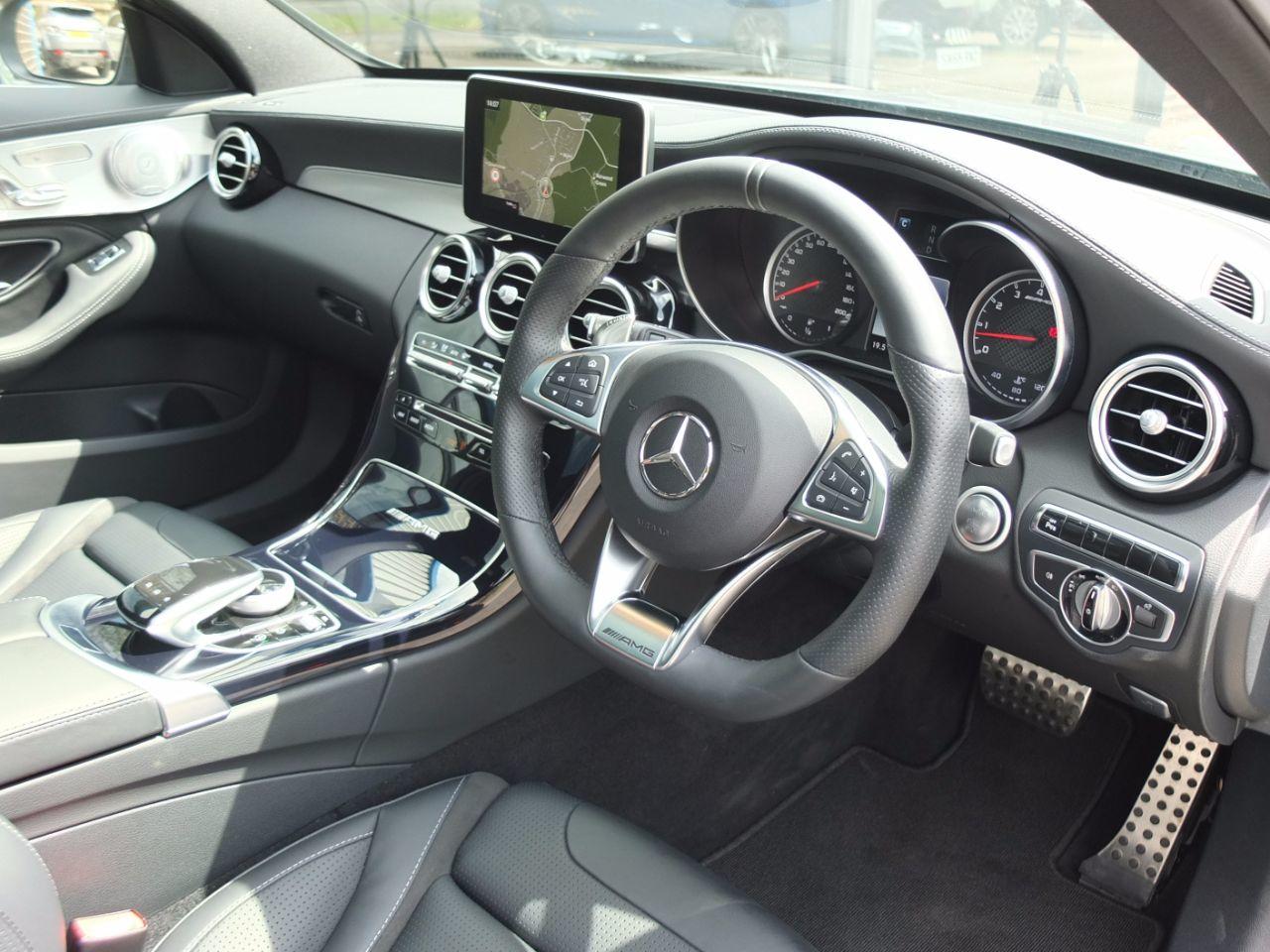 Mercedes-Benz C Class C63 AMG 4.0 V8 Twin Turbo Premium Estate Auto Estate Petrol Palladium Silver Metallic