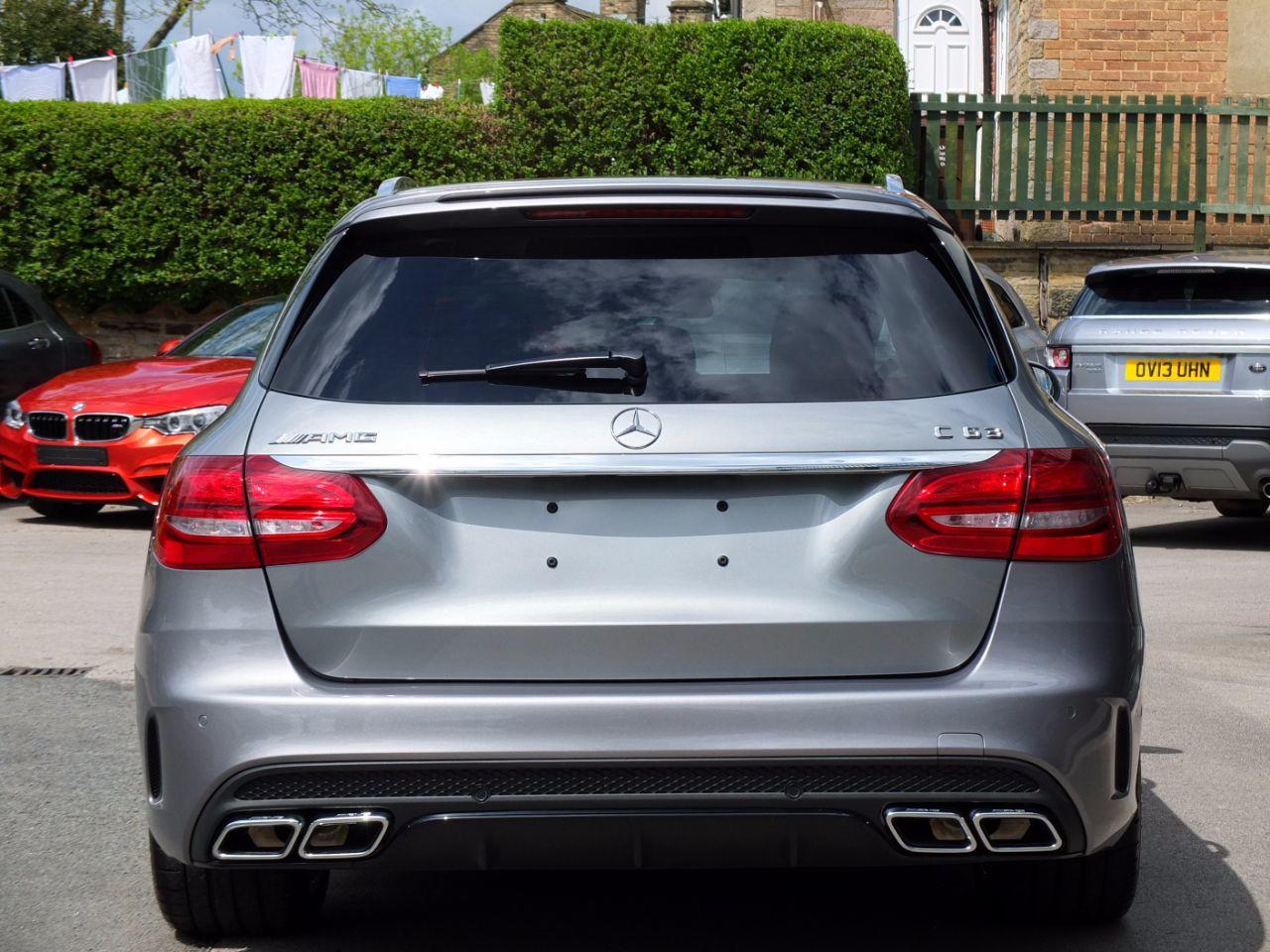 Mercedes-Benz C Class C63 AMG 4.0 V8 Twin Turbo Premium Estate Auto Estate Petrol Palladium Silver Metallic