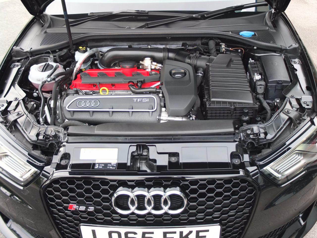 Audi RS3 2.5 TFSI RS 3 quattro S tronic Hatchback Petrol Mythos Black Metallic