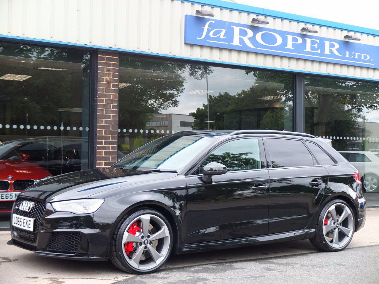 Audi RS3 2.5 TFSI RS 3 quattro S tronic Hatchback Petrol Mythos Black Metallic