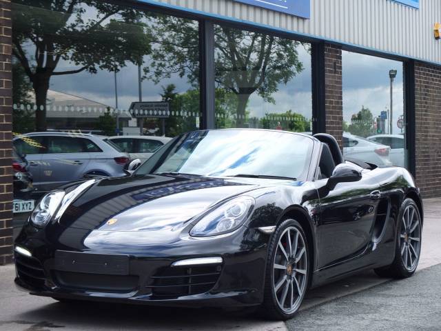 Porsche Boxster 3.4 S PDK Convertible Petrol Basalt Black Metallic