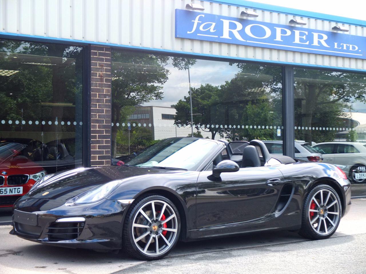 Porsche Boxster 3.4 S PDK Convertible Petrol Basalt Black Metallic