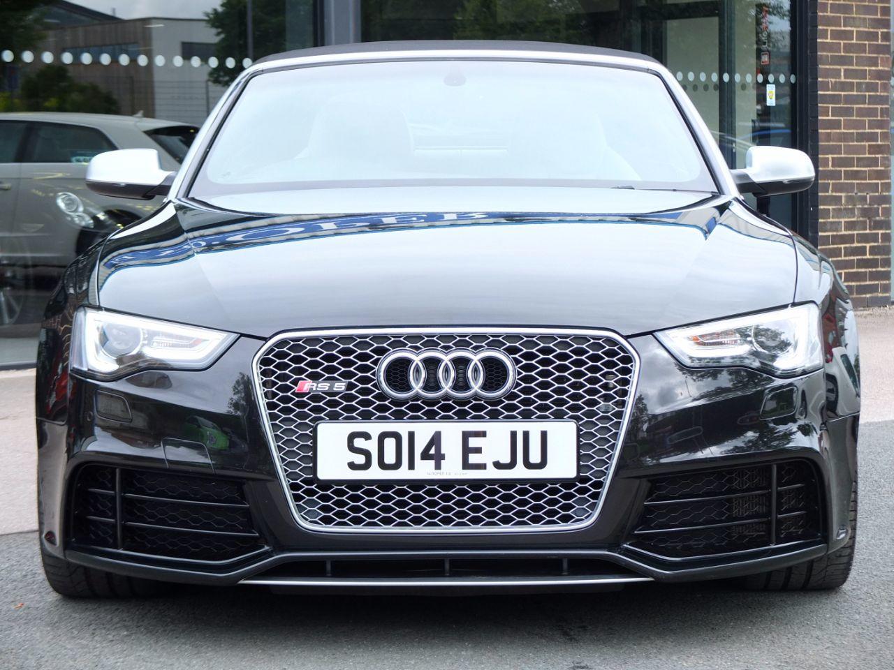 Audi RS5 Cabriolet 4.2 FSI quattro S tronic Convertible Petrol Panther Black Crystal