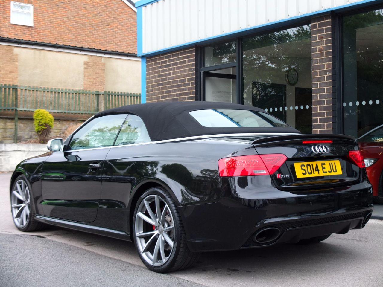 Audi RS5 Cabriolet 4.2 FSI quattro S tronic Convertible Petrol Panther Black Crystal