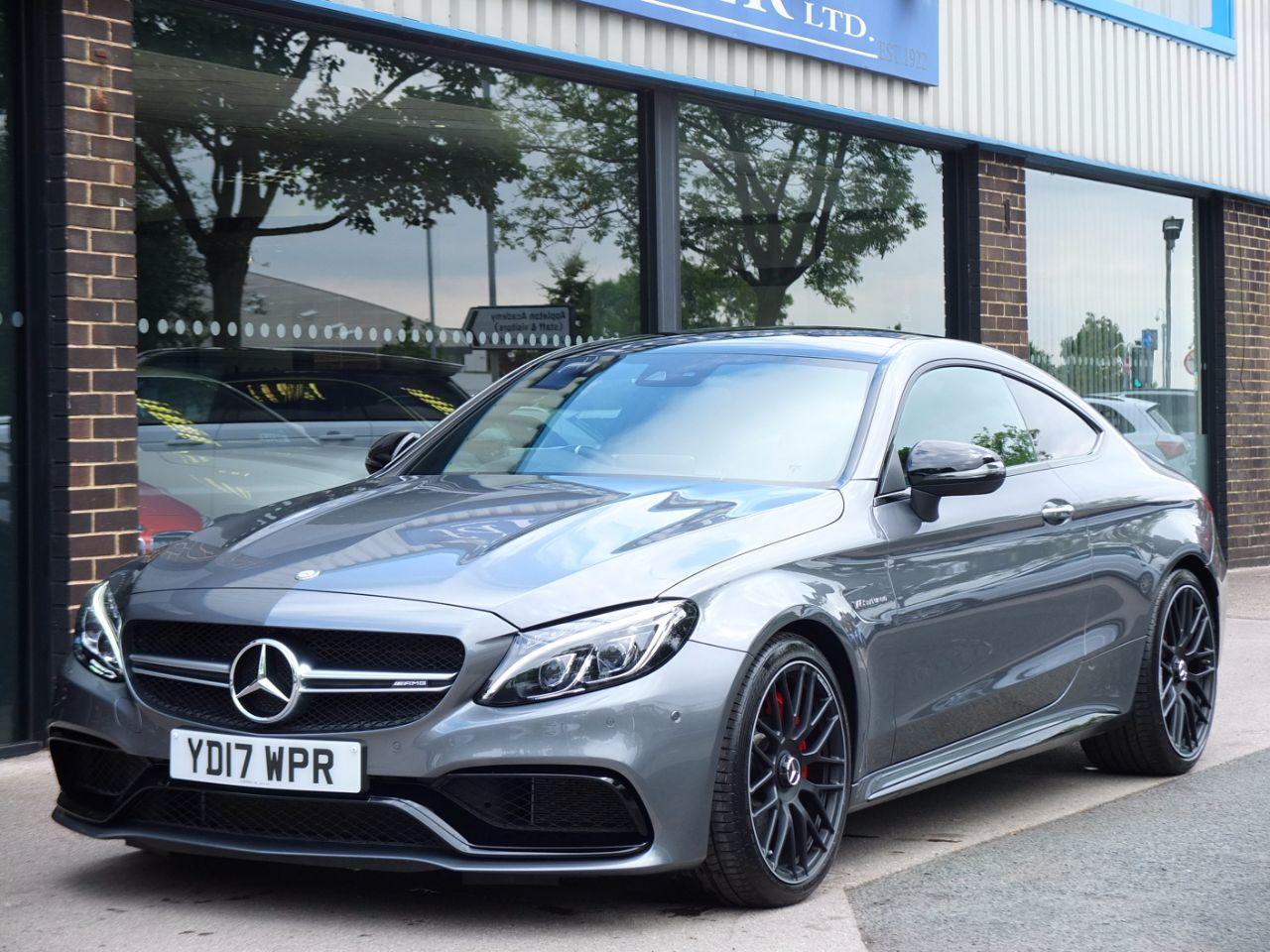 Mercedes-Benz C Class 4.0 C63 S Premium Coupe Auto 510ps Coupe Petrol Selenite Grey Metallic