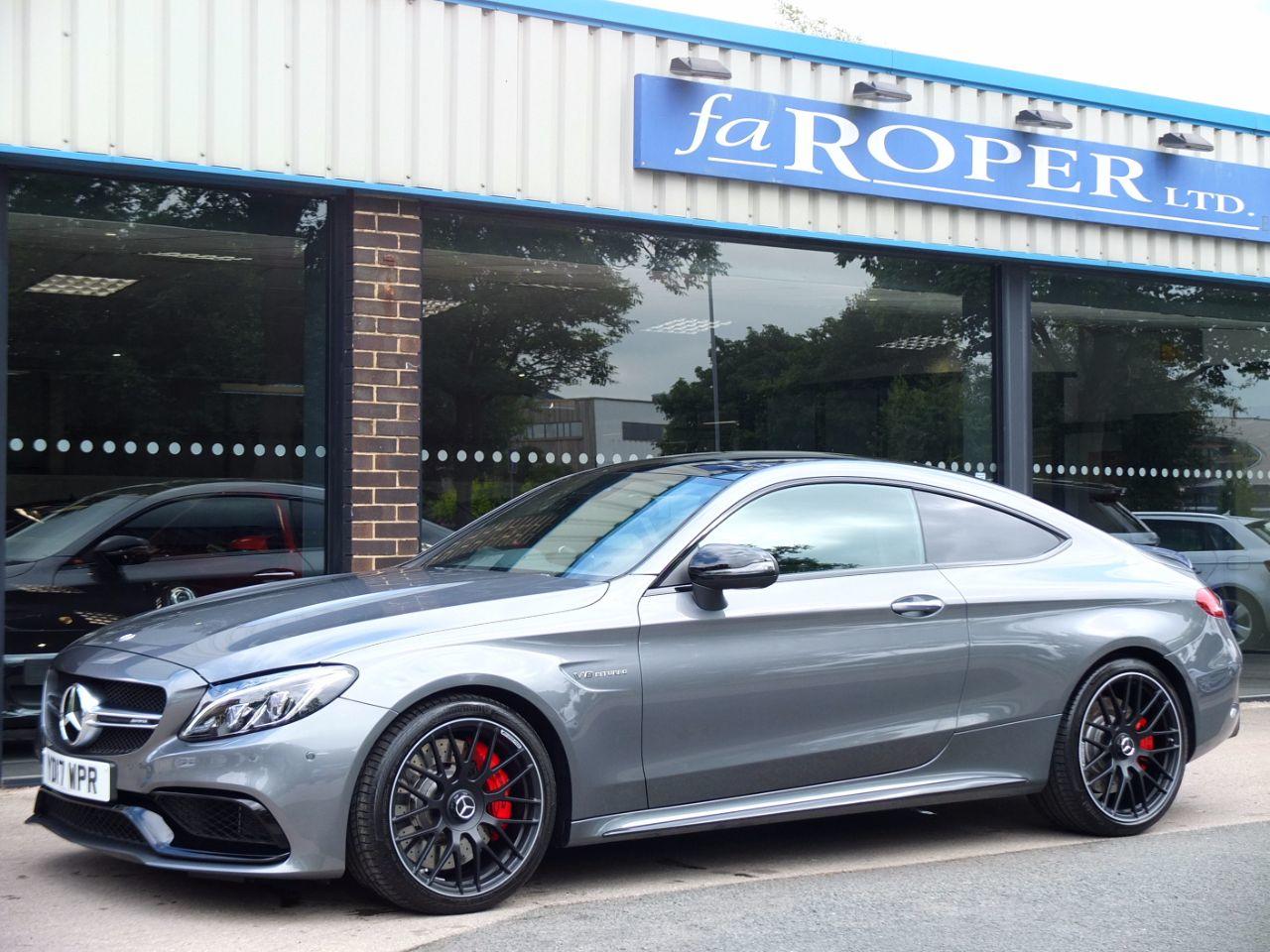 Mercedes-Benz C Class 4.0 C63 S Premium Coupe Auto 510ps Coupe Petrol Selenite Grey Metallic