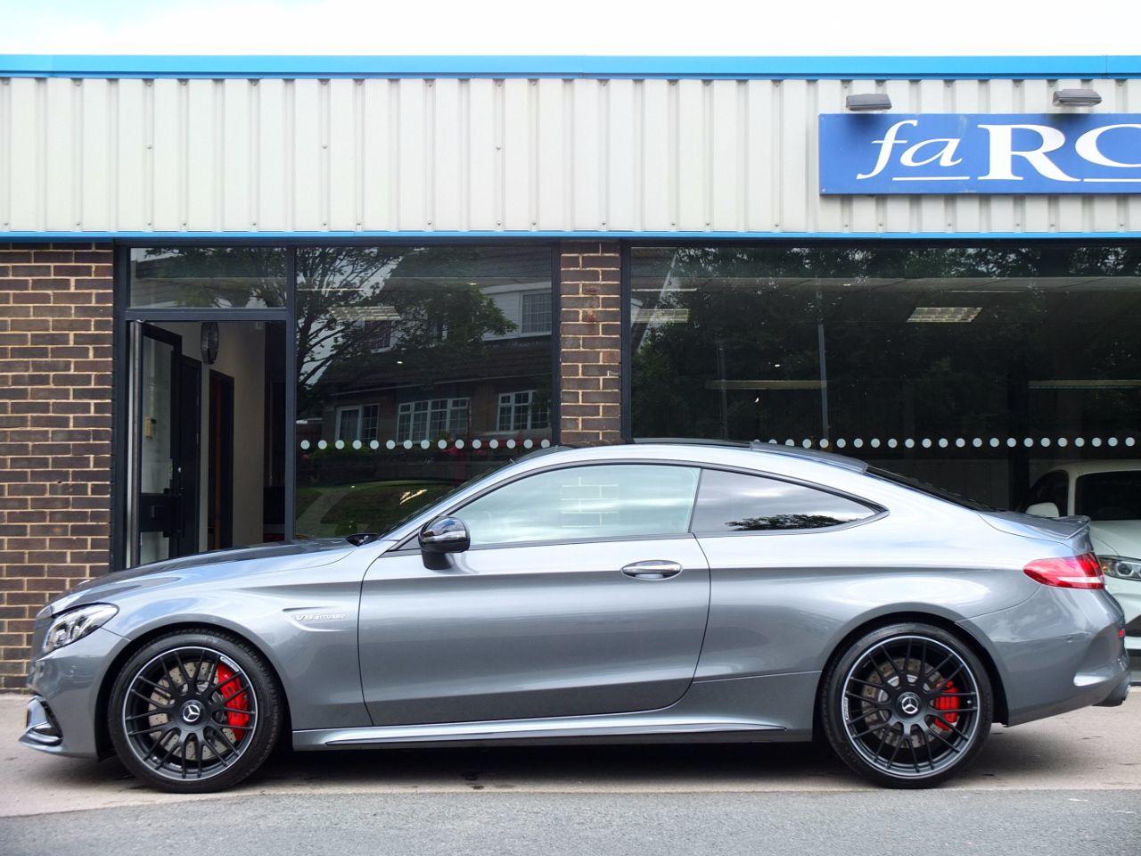 Mercedes-Benz C Class 4.0 C63 S Premium Coupe Auto 510ps Coupe Petrol Selenite Grey Metallic