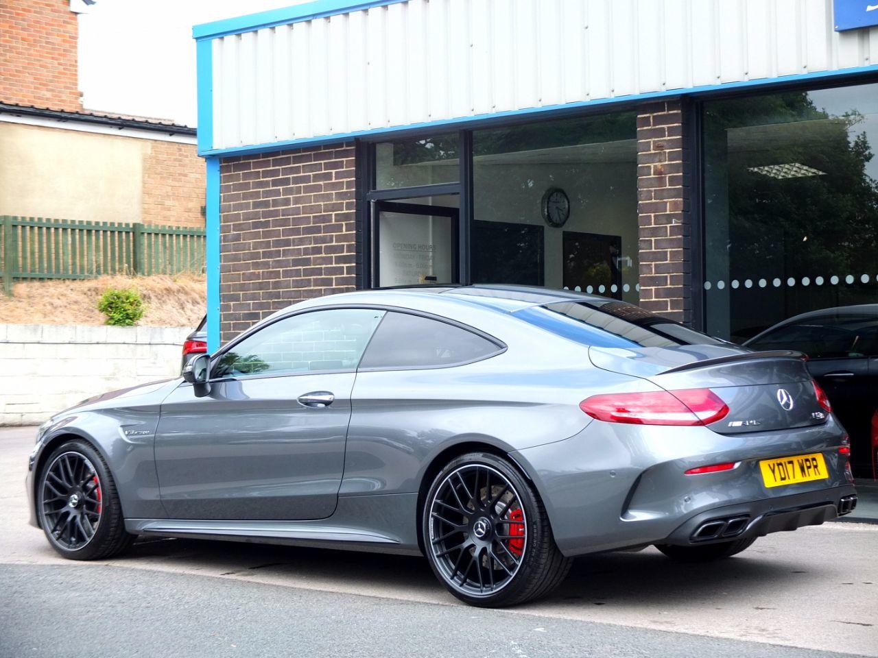 Mercedes-Benz C Class 4.0 C63 S Premium Coupe Auto 510ps Coupe Petrol Selenite Grey Metallic