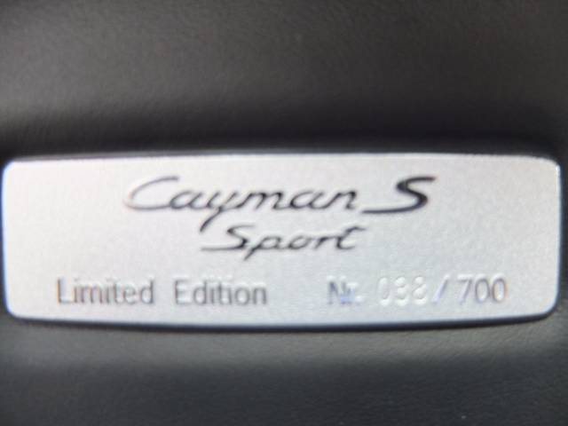 2009 Porsche Cayman 3.4 S Sport No.38/700