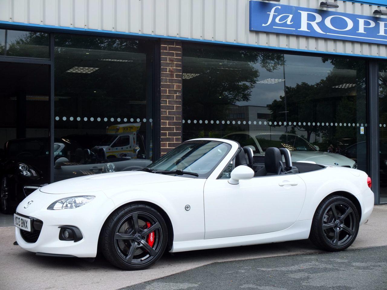 Mazda MX-5 2.0i Sport Tech Nav KIT PRO Supercharger 231bhp Convertible Petrol Crystal White Pearlescent