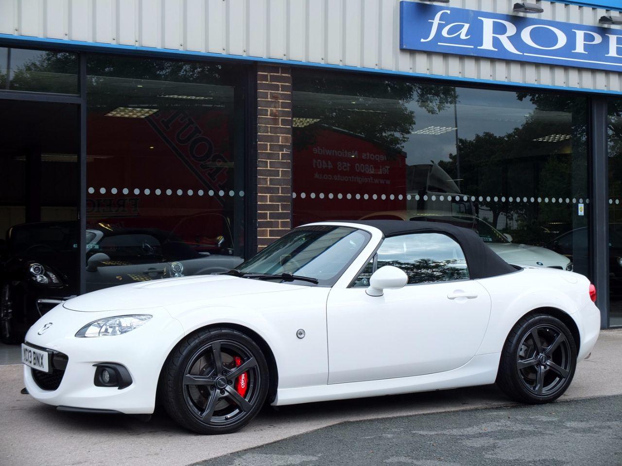 Mazda MX-5 2.0i Sport Tech Nav KIT PRO Supercharger 231bhp Convertible Petrol Crystal White Pearlescent