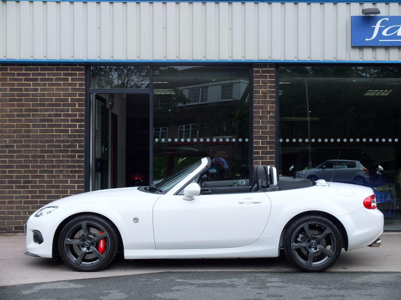 Mazda MX-5 2.0i Sport Tech Nav KIT PRO Supercharger 231bhp Convertible Petrol Crystal White Pearlescent