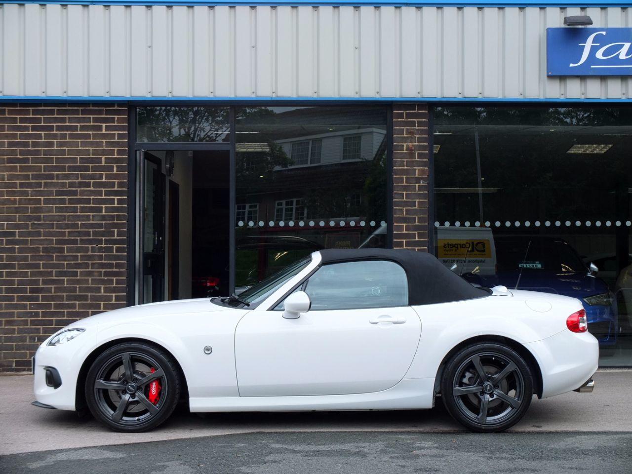 Mazda MX-5 2.0i Sport Tech Nav KIT PRO Supercharger 231bhp Convertible Petrol Crystal White Pearlescent