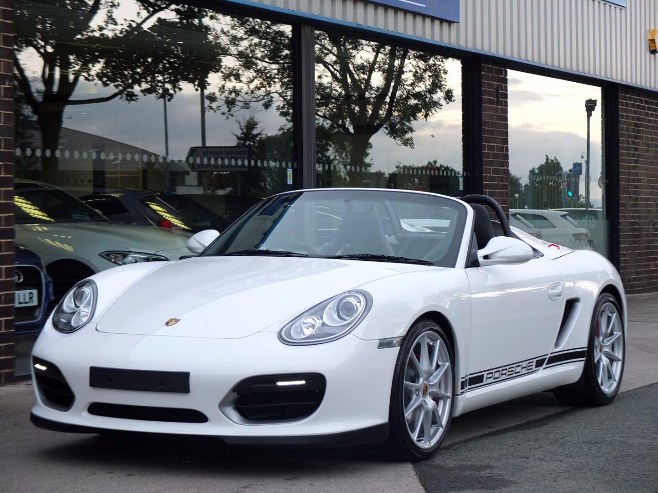 Porsche Boxster 987 3.4 Spyder Convertible Petrol Carrera White