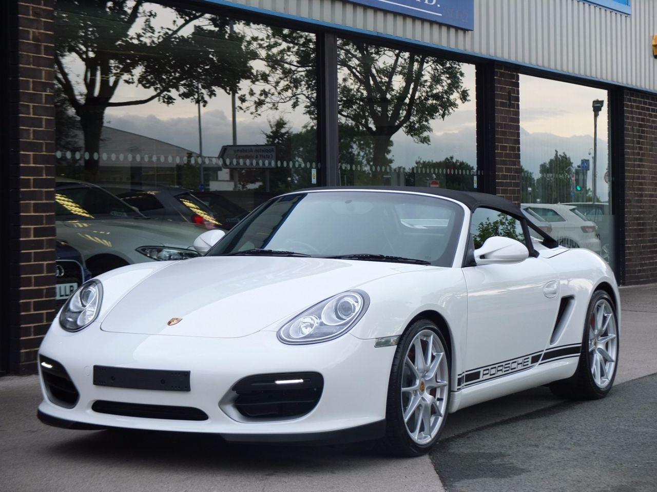 Porsche Boxster 987 3.4 Spyder Convertible Petrol Carrera White