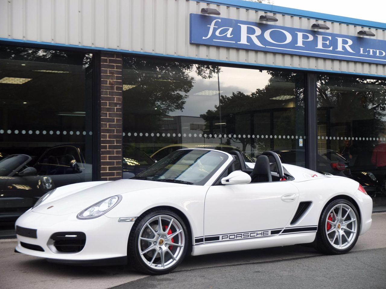 Porsche Boxster 987 3.4 Spyder Convertible Petrol Carrera White