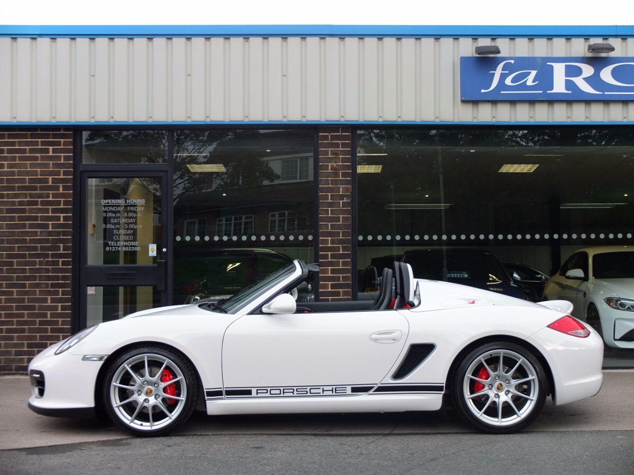 Porsche Boxster 987 3.4 Spyder Convertible Petrol Carrera White