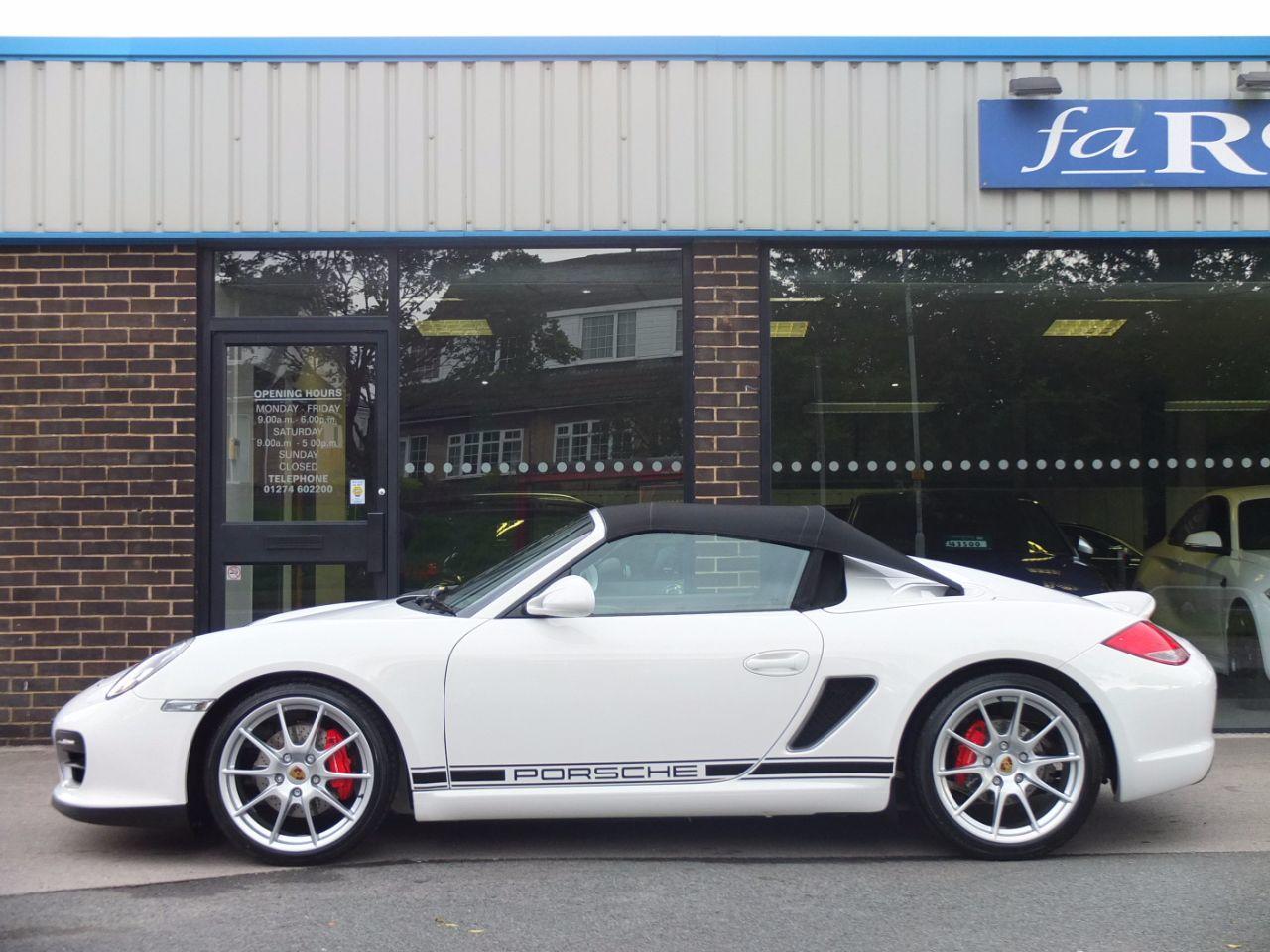 Porsche Boxster 987 3.4 Spyder Convertible Petrol Carrera White