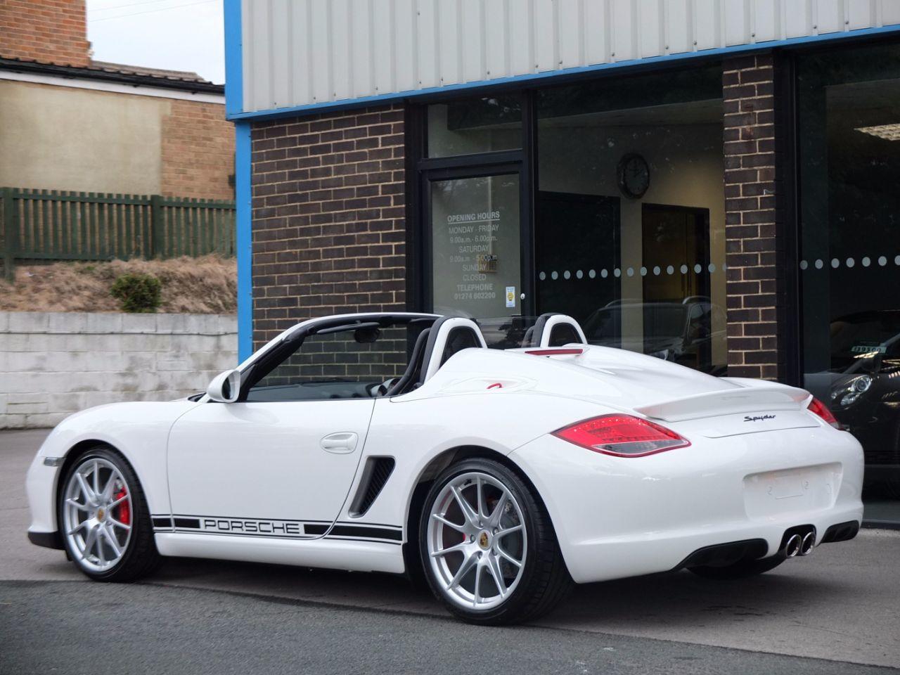 Porsche Boxster 987 3.4 Spyder Convertible Petrol Carrera White