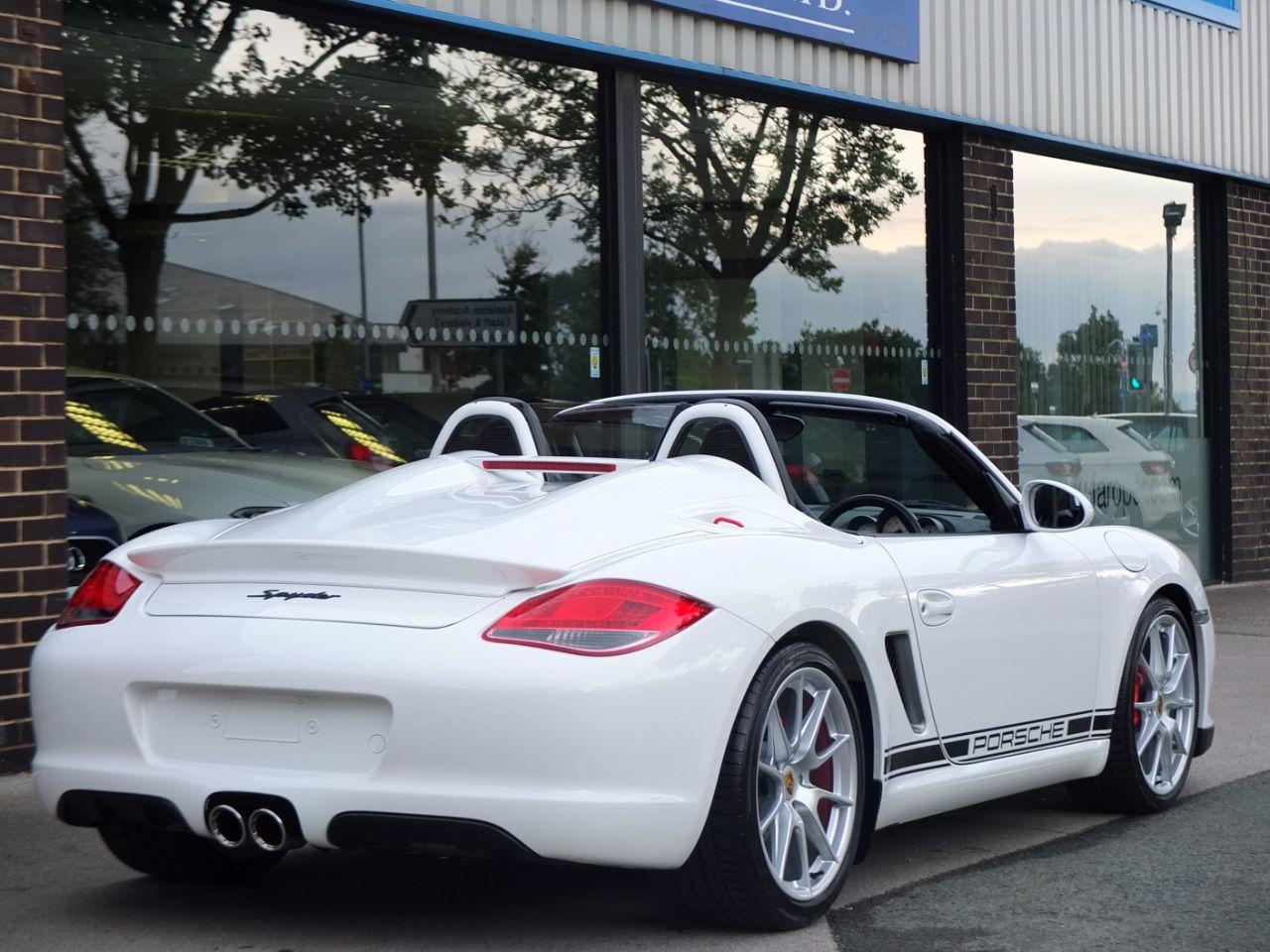 Porsche Boxster 987 3.4 Spyder Convertible Petrol Carrera White