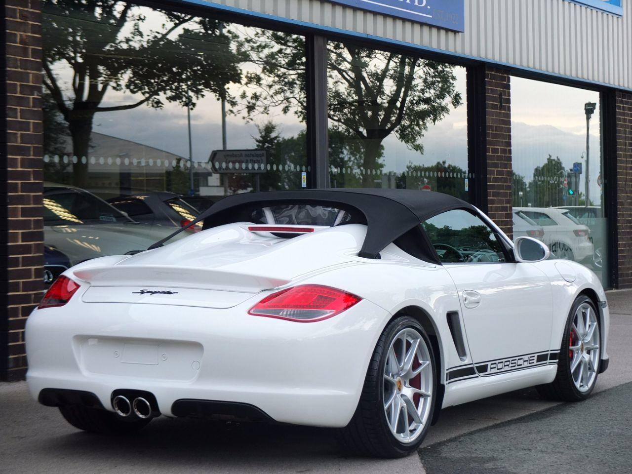 Porsche Boxster 987 3.4 Spyder Convertible Petrol Carrera White