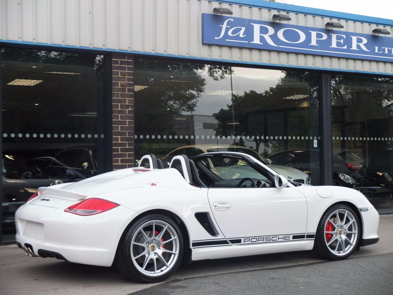 Porsche Boxster 987 3.4 Spyder Convertible Petrol Carrera White