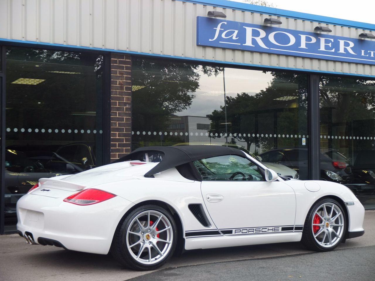 Porsche Boxster 987 3.4 Spyder Convertible Petrol Carrera White